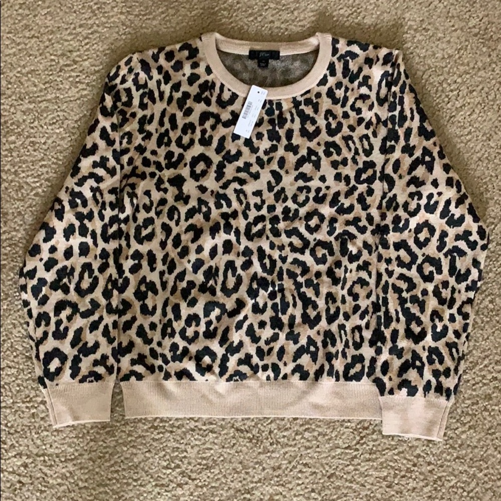 Leopard sweater